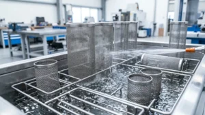 How to Clean Metal Mesh Filter visual guide