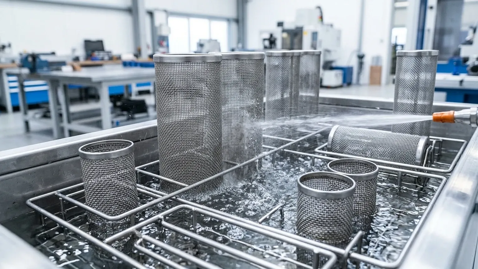 How to Clean Metal Mesh Filter How to Clean Metal Mesh Filter visual guide