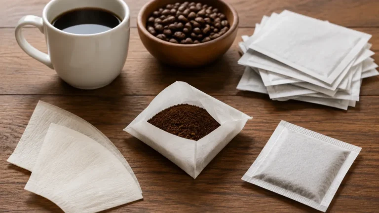 How to Make Coffee Filter Packs visual guide