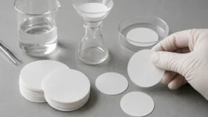 How to Make Filter Paper Discs visual guide