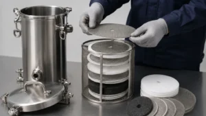 How to Pack a Canister Filter visual guide
