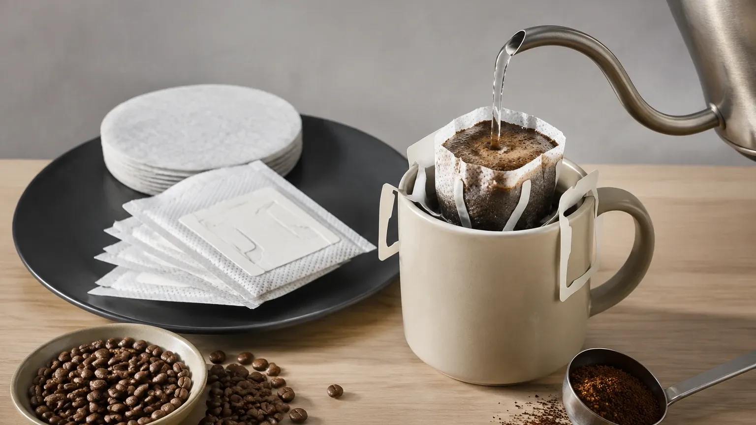 How to Use Coffee Filter Packs visual guide