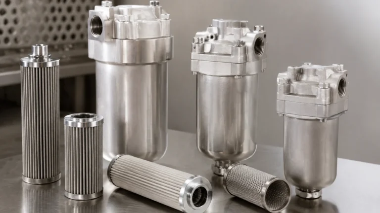 Hydraulic Filter and Housing visual guide