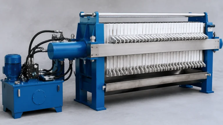 Hydraulic Filter Press visual guide