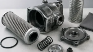 Hydraulic Oil Filter Assembly visual guide