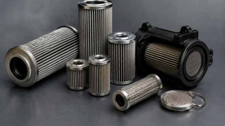 Hydraulic Oil Filtration System visual guide