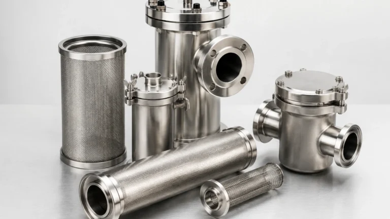 Hygienic Filters Strainer visual guide
