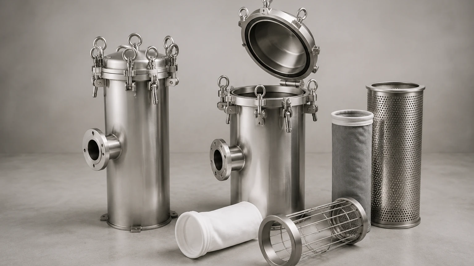 Industrial Bag Filter Housing Industrial Bag Filter Housing visual guide