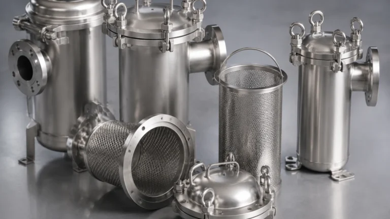 Industrial Basket Strainer visual guide