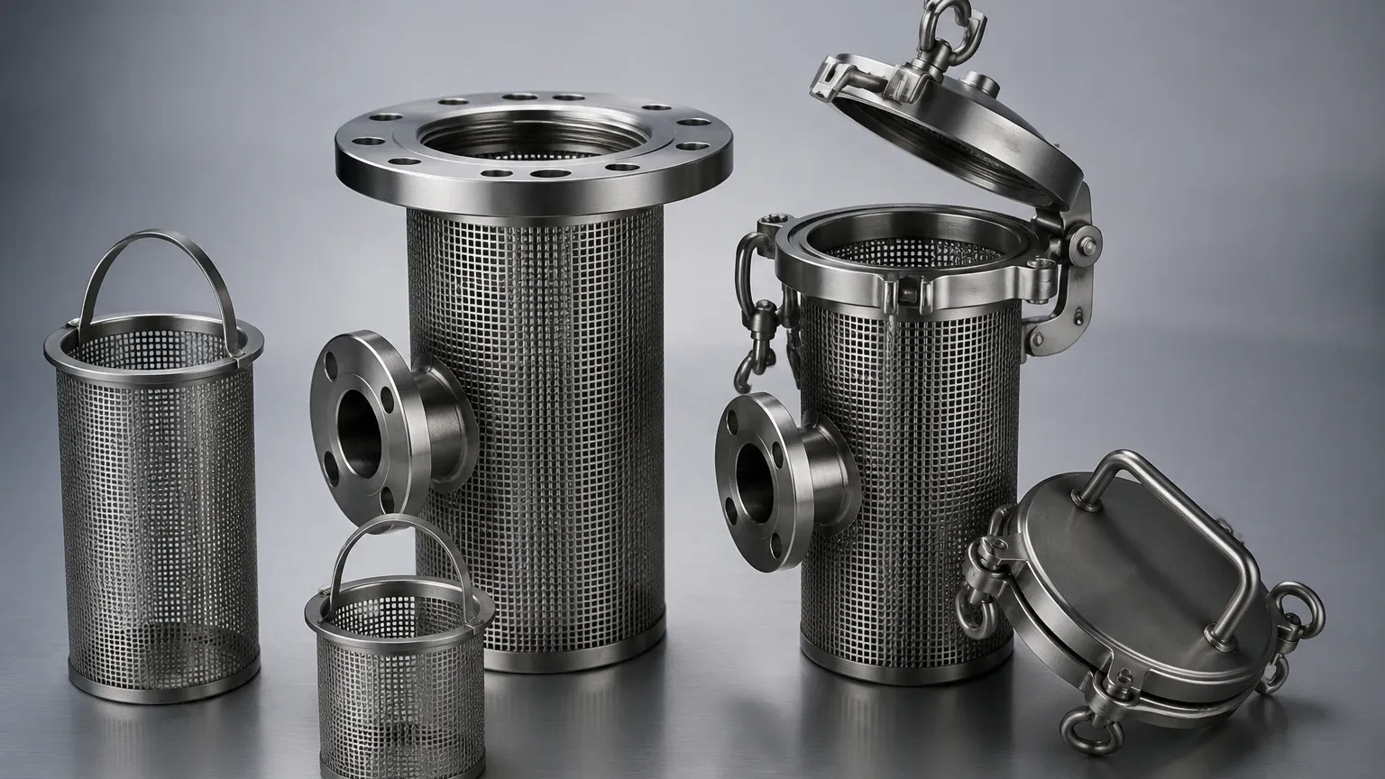 Industrial Basket Strainers Industrial Basket Strainers visual guide