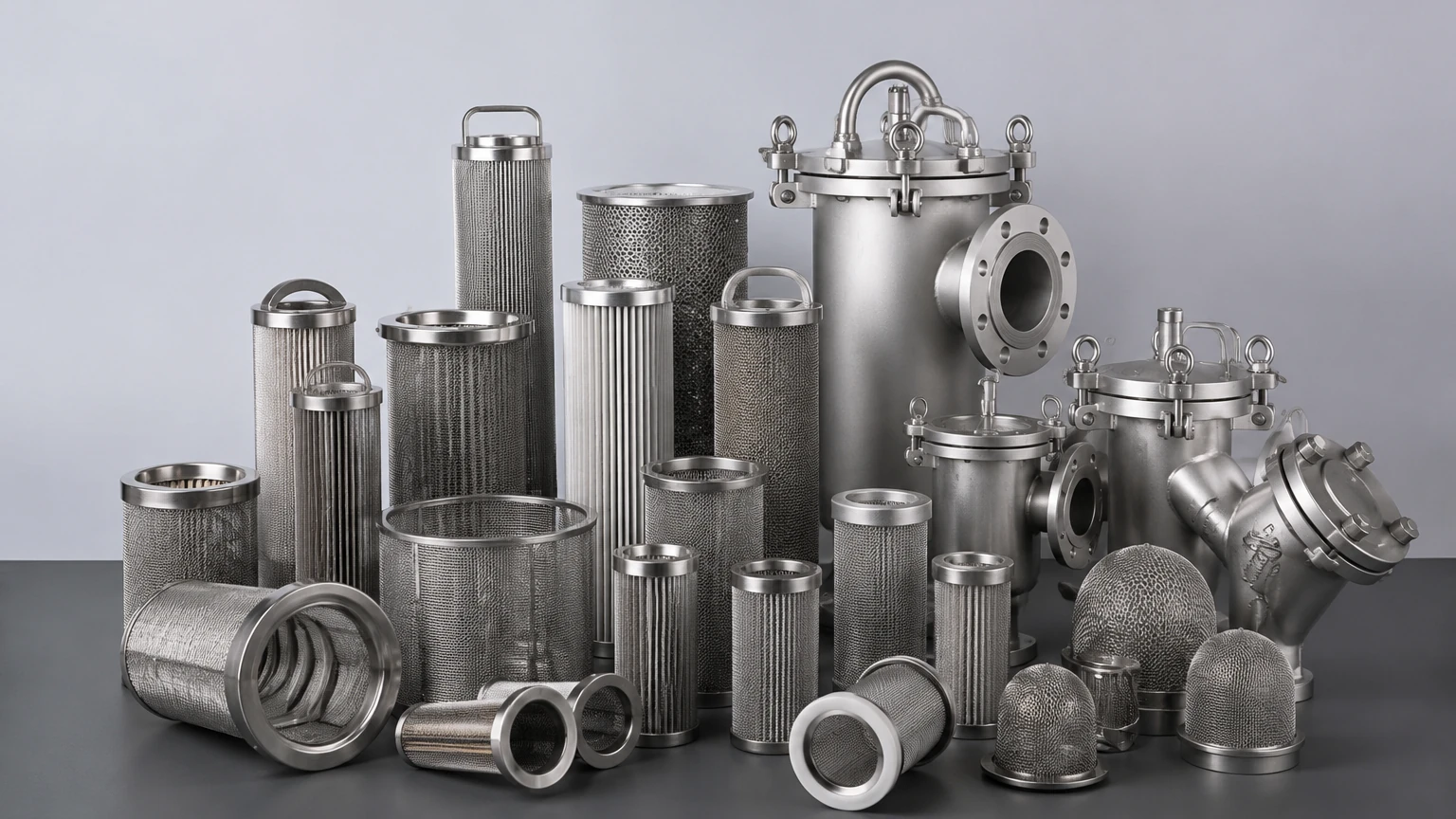 Industrial Filters and Strainers visual guide