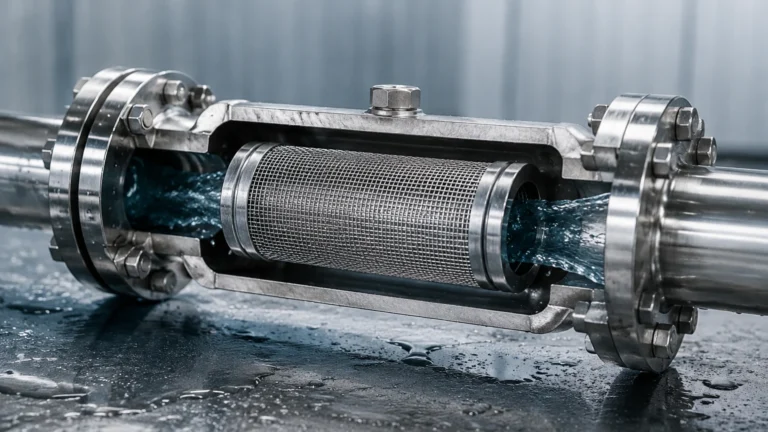 Industrial Inline Water Filtration visual guide
