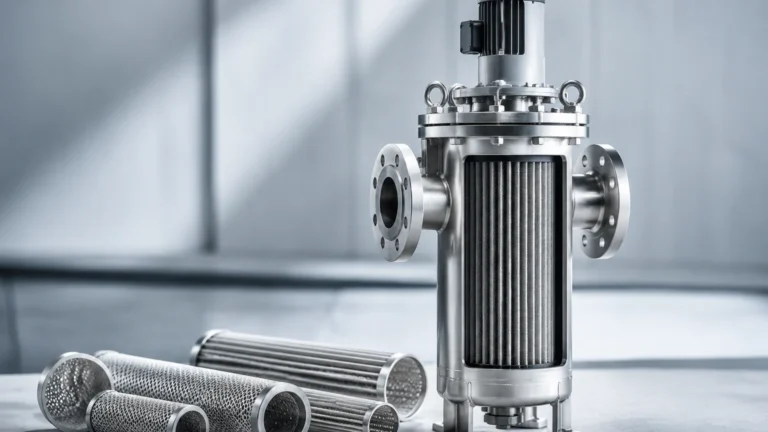 Industrial Self Cleaning Filter visual guide