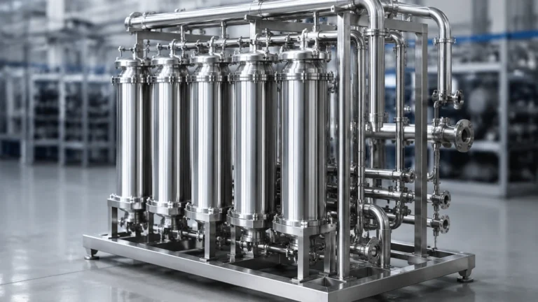 Industrial Water Filtration Skid visual guide