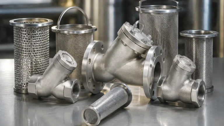 Industrial Water Strainers visual guide