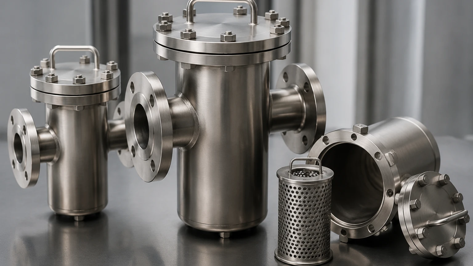 Inline Basket Strainers Inline Basket Strainers visual guide