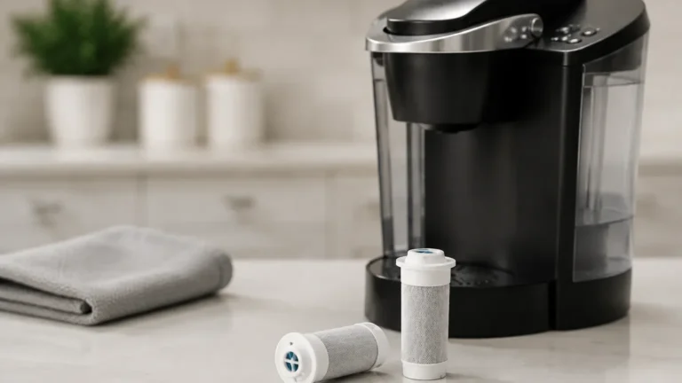 Instructions for Keurig Water Filter Cartridges visual guide