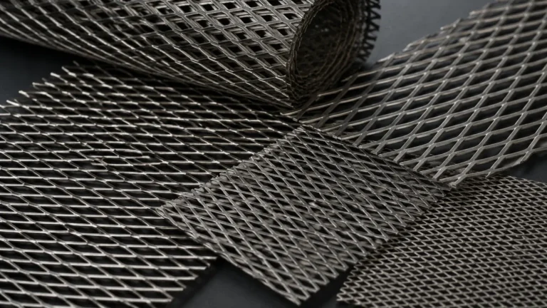 Jaring Besi Expanded Metal visual guide
