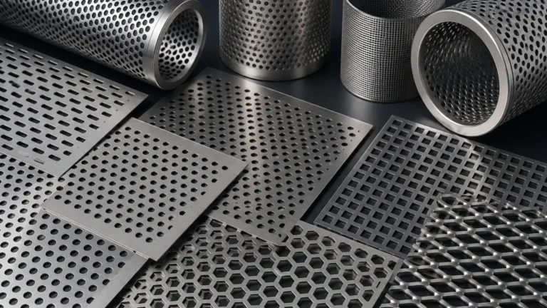 Jenis Perforated Metal visual guide