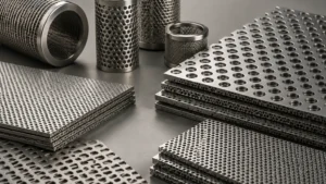 Ketebalan Perforated Metal visual guide