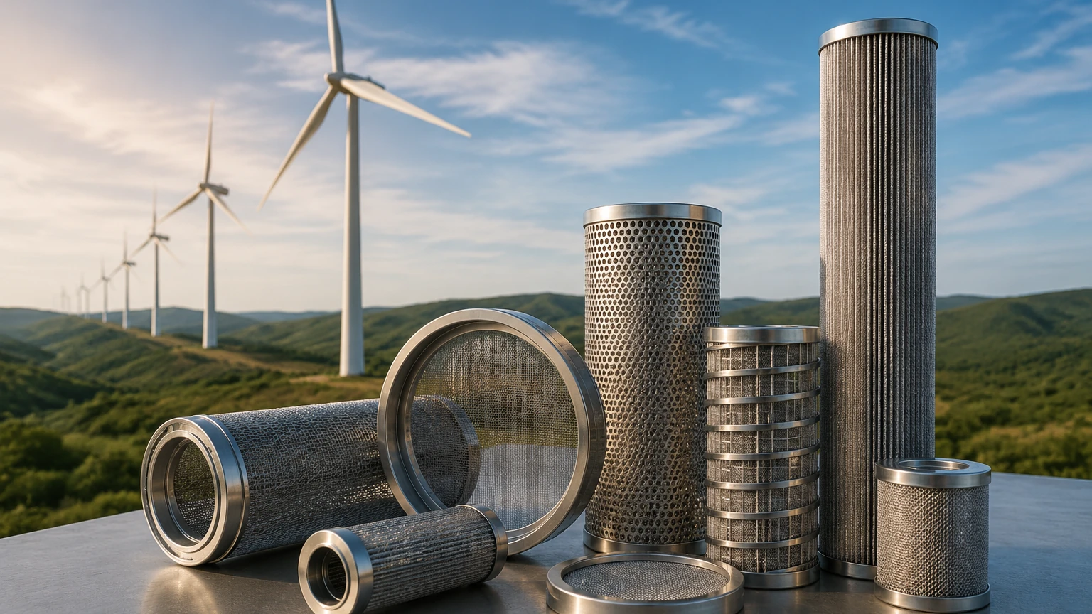 Key Filters for Wind Turbine Applications visual guide