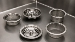 Kitchen Sink Basket Strainers visual guide