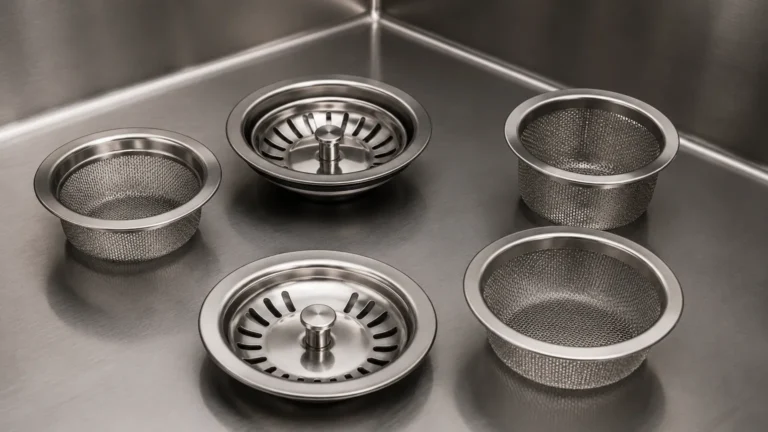 Kitchen Sink Basket Strainers visual guide