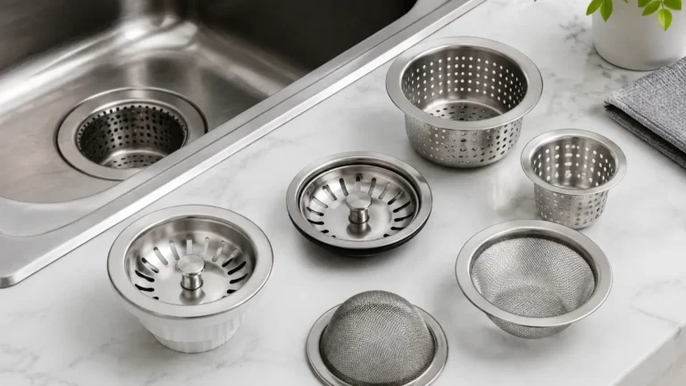 Kitchen Sink Drain Strainers visual guide