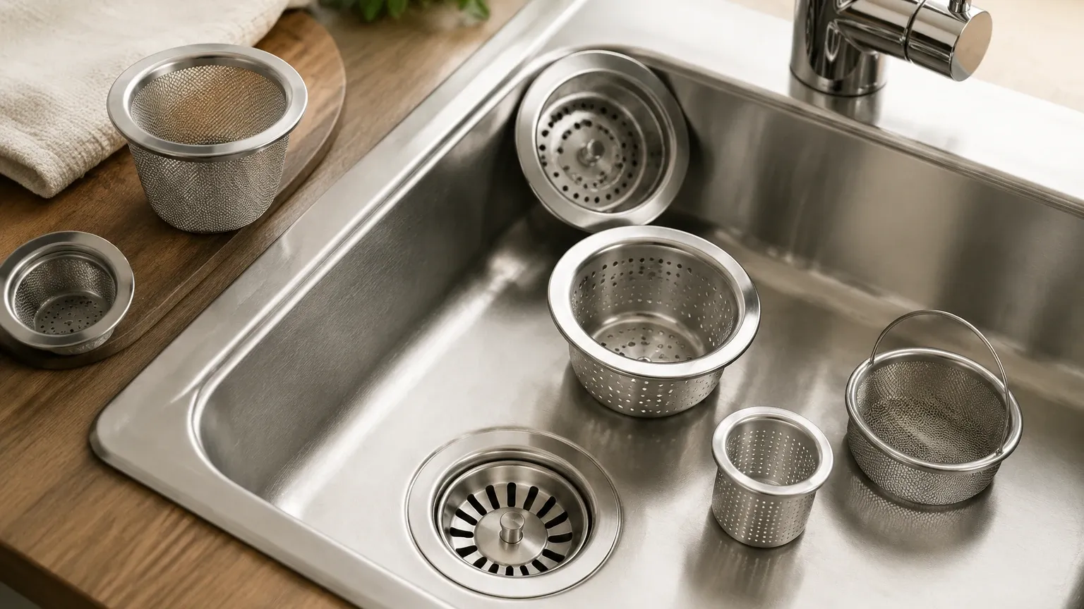 Kitchen Sink Strainers Amazon visual guide