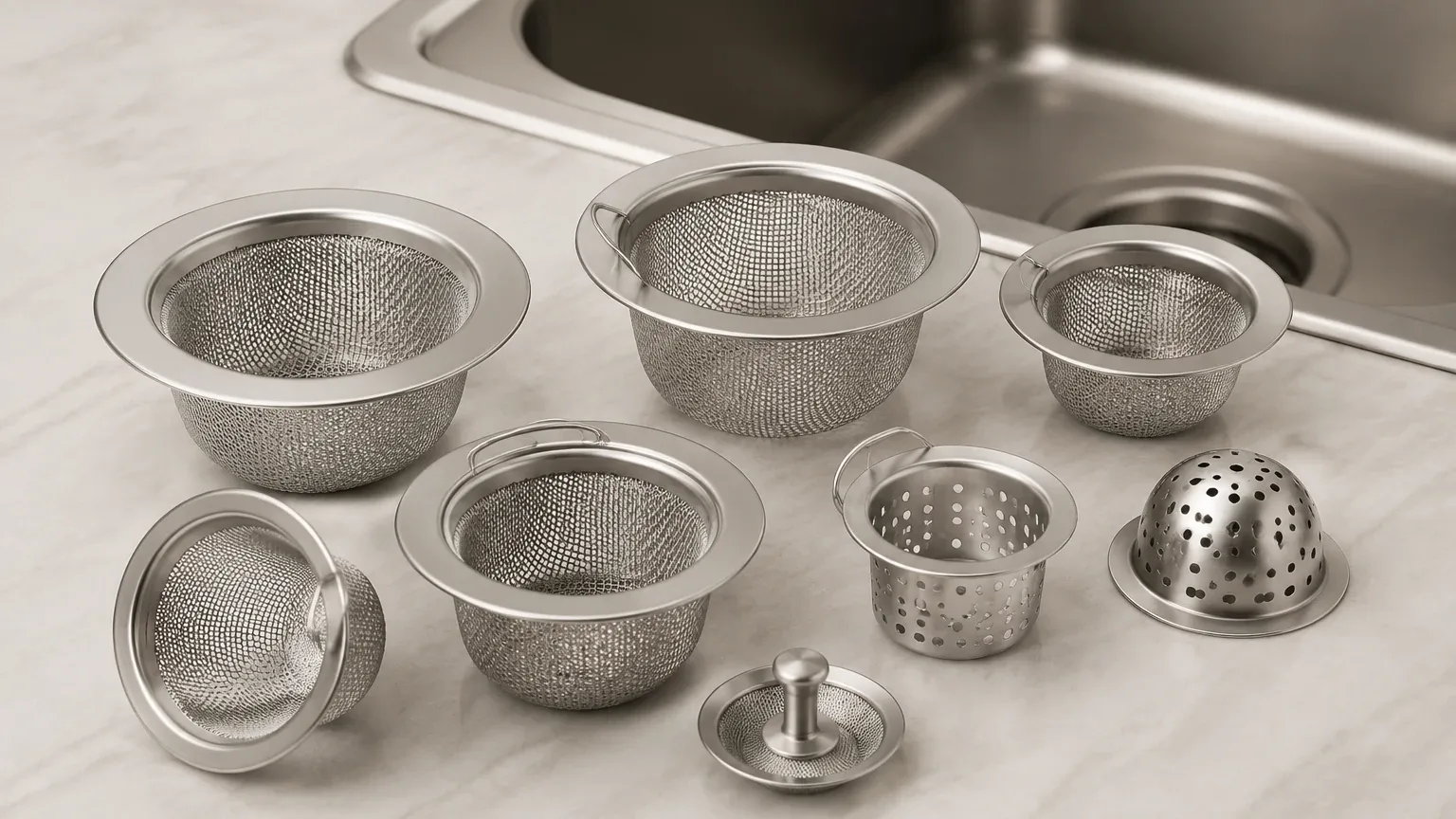 Kitchen Sink Strainers Kitchen Sink Strainers visual guide