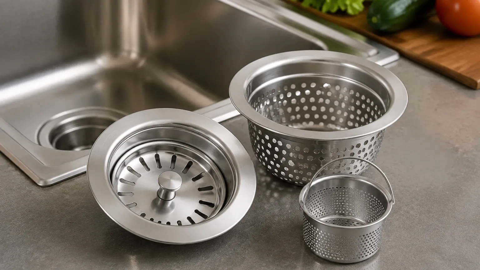 Kitchen Sink Strainers & Strainer Baskets Kitchen Sink Strainers & Strainer Baskets visual guide