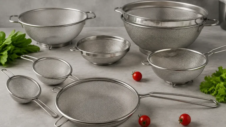 Kitchen Strainers visual guide