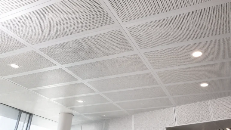 Knauf Perforated Metal Ceiling visual guide
