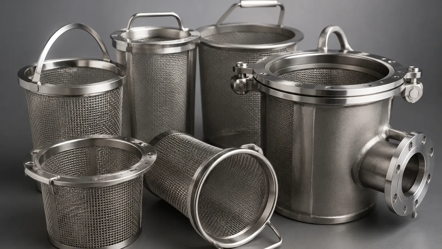 Large Strainers visual guide