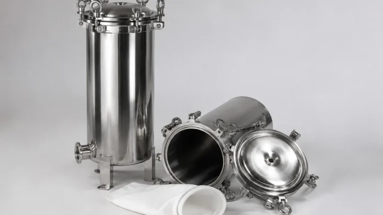 Liquid Bag Filter Housing visual guide