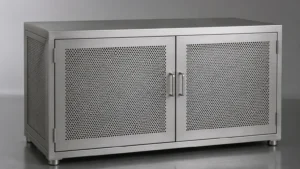 Locke Perforated Metal Cabinet visual guide