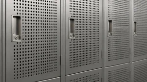 Locker Group Perforated Metal visual guide