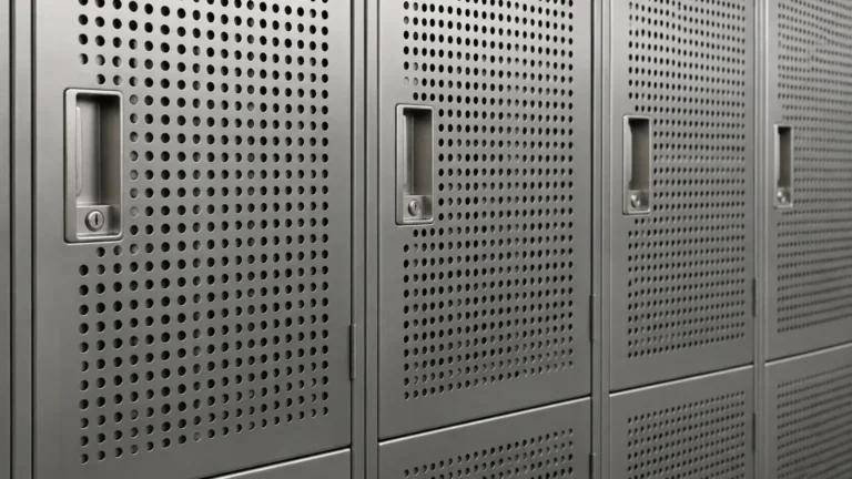 Locker Group Perforated Metal visual guide