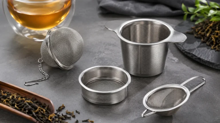 Loose Leaf Tea Strainers visual guide