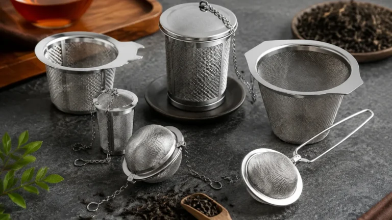 Loose Tea Strainers visual guide