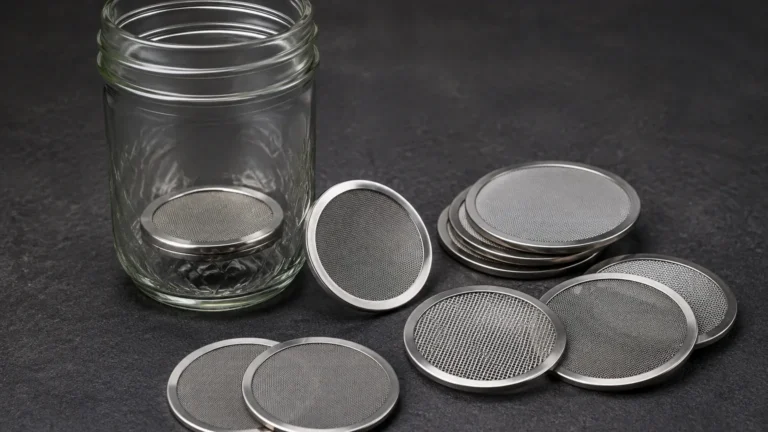 Mason Jar Filter Discs visual guide