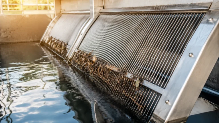 Mechanical Screen Wastewater visual guide