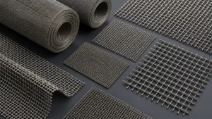 Mechanically Woven Wire Mesh visual guide