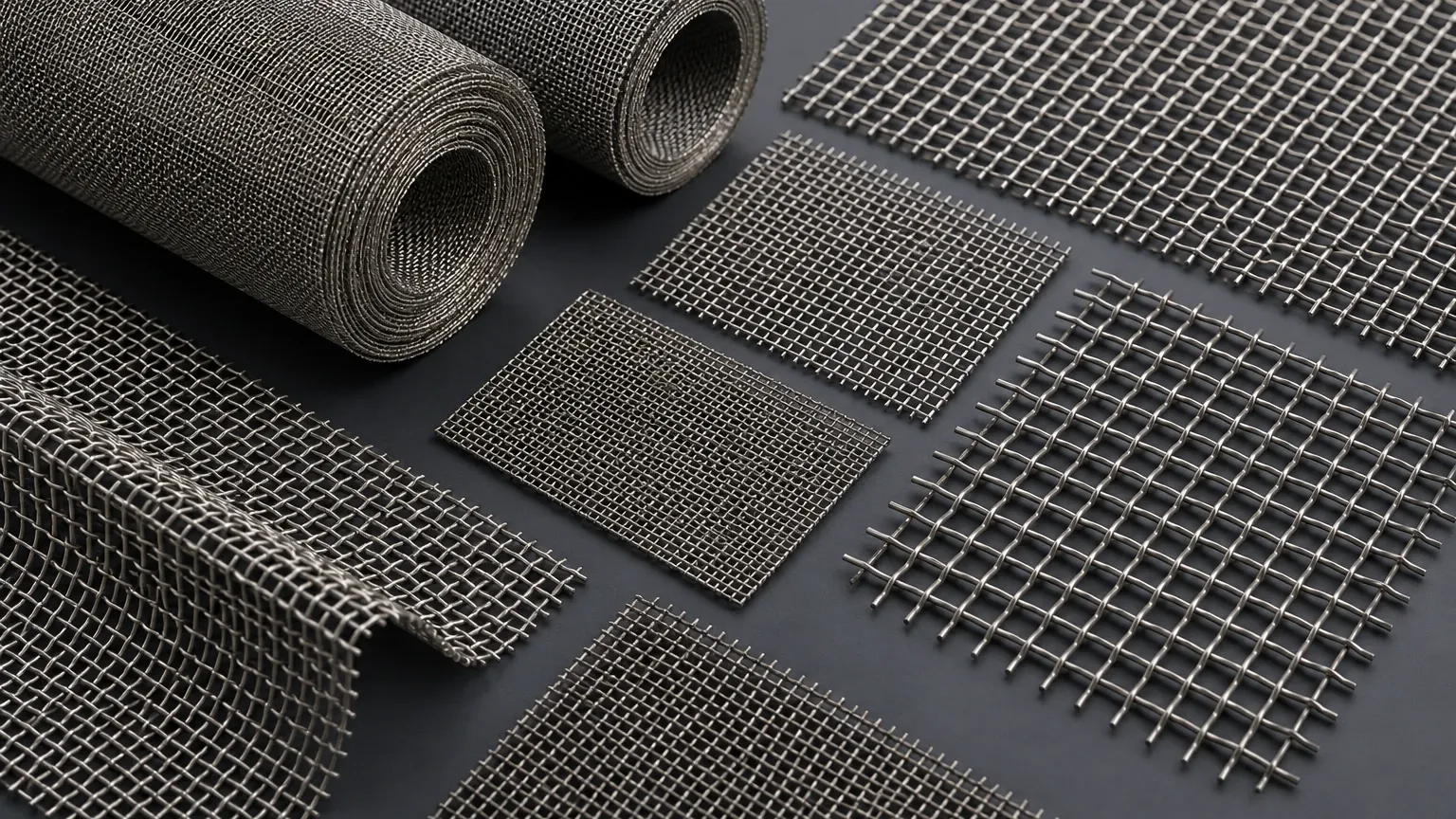Mechanically Woven Wire Mesh Mechanically Woven Wire Mesh visual guide