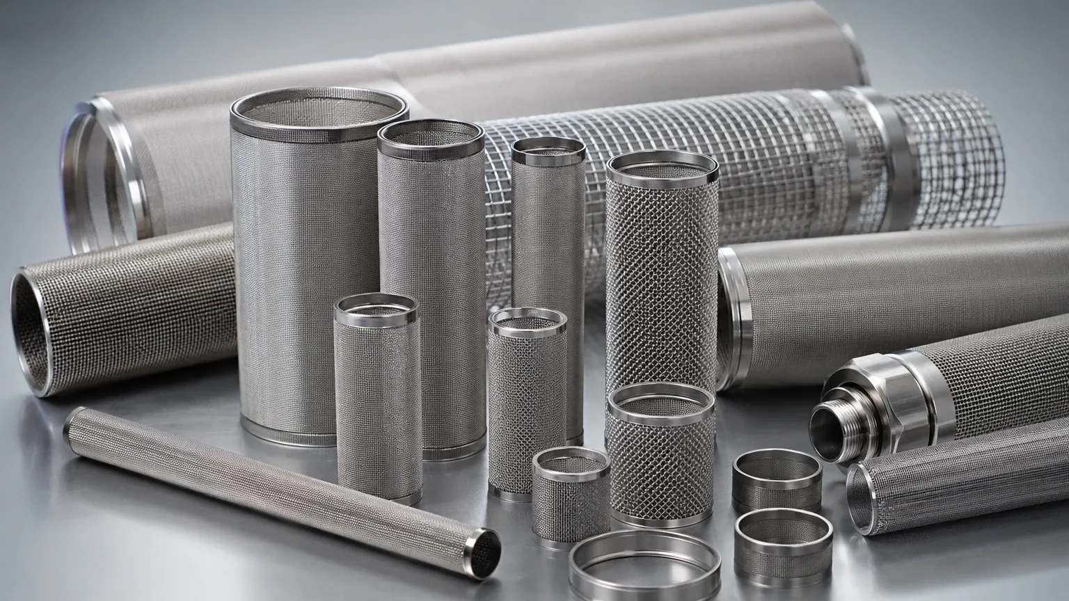 Mesh Filter Screen Sizes visual guide