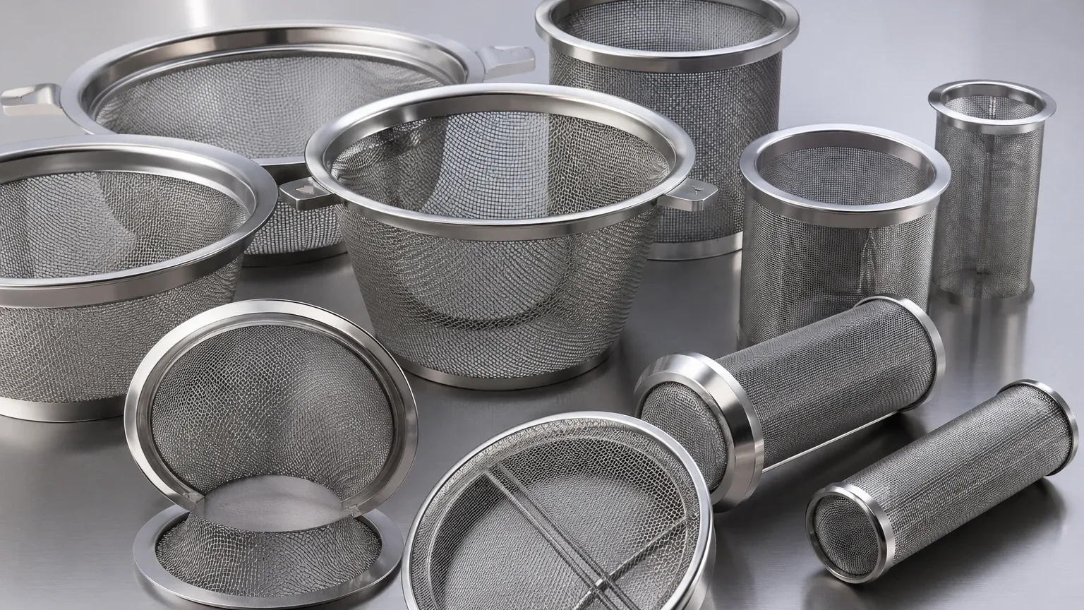 Mesh Strainers Mesh Strainers visual guide