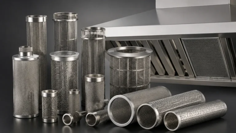 Metal Mesh Filter Rangehood visual guide