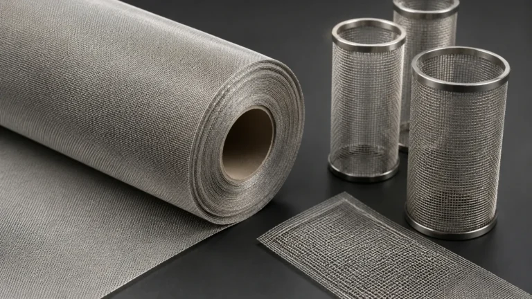 Metal Mesh Filter Roll visual guide