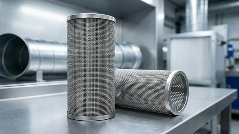 Metal Mesh Hood Filter visual guide