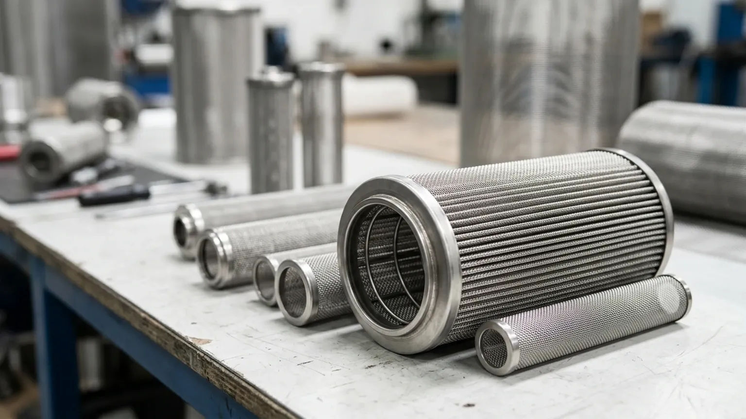 Metal Mesh Intake Filter Metal Mesh Intake Filter visual guide